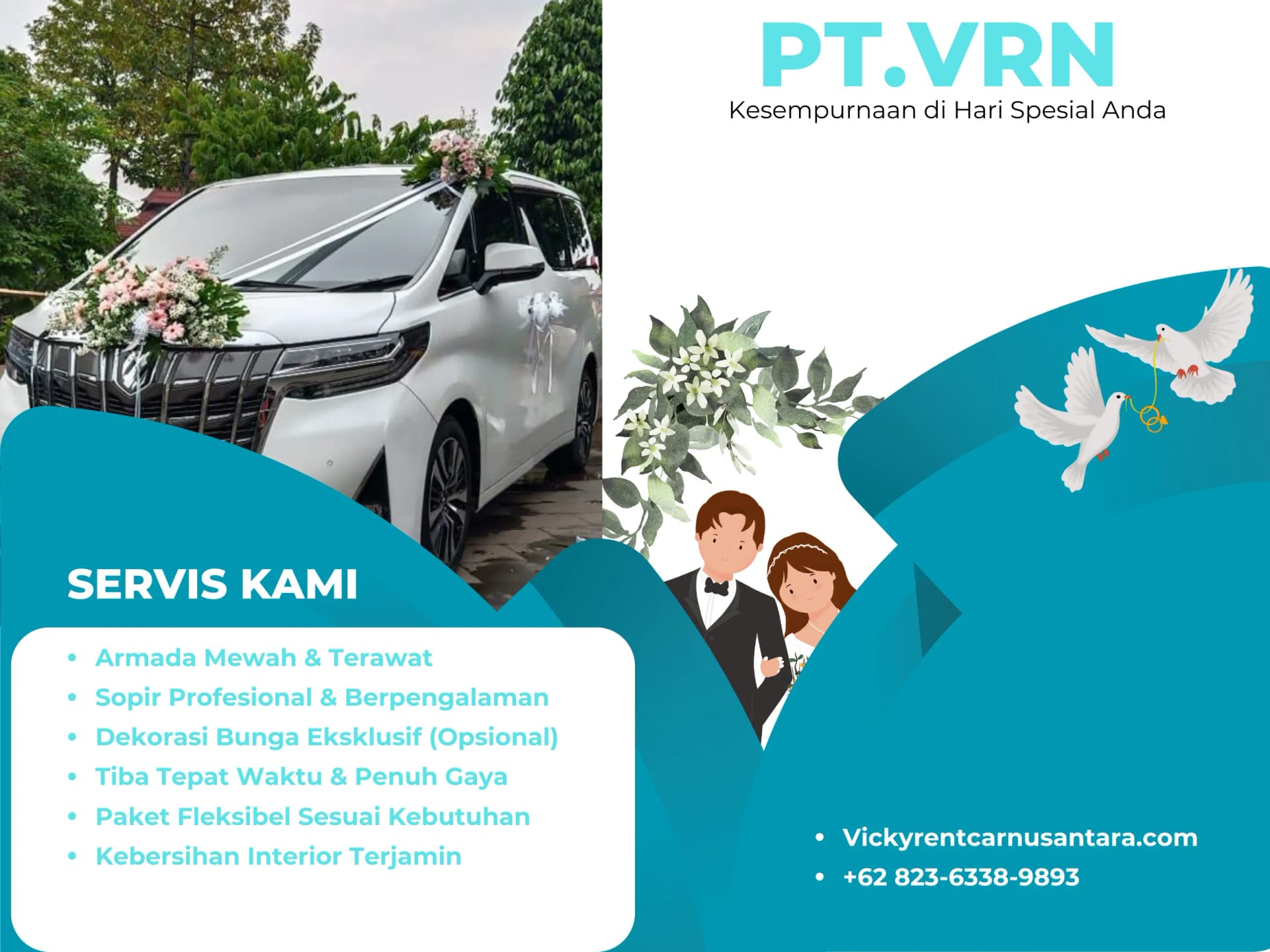 sewa mobil pernikahan