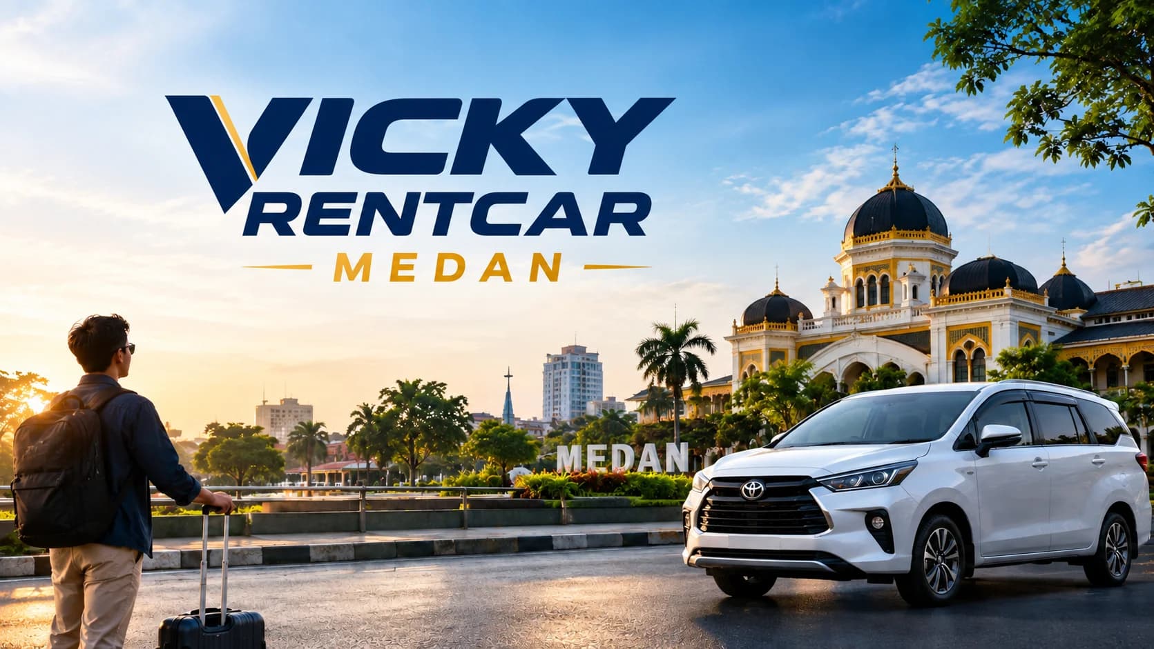 Pilihan kendaraan untuk perjalanan dari Medan